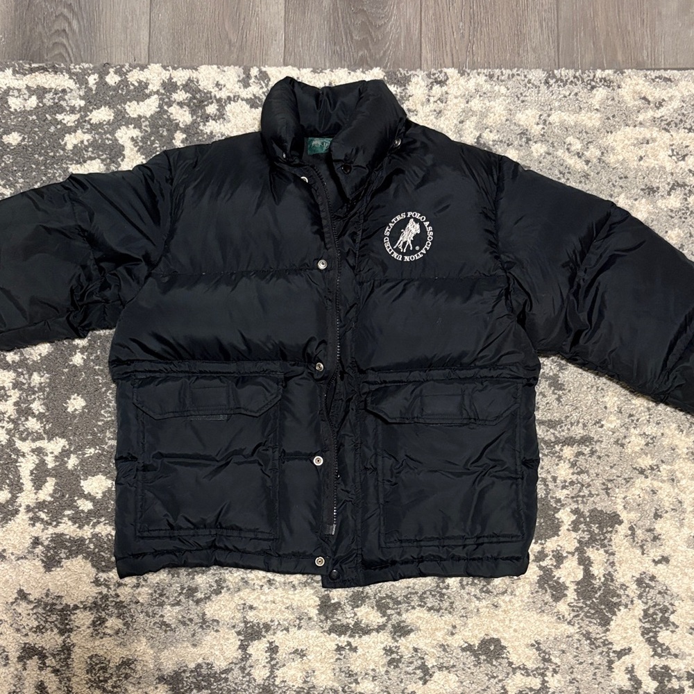 Polo by Ralph Lauren Black Puffer Jacket